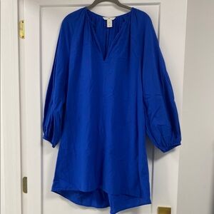 H&M women’s electric blue color dress
